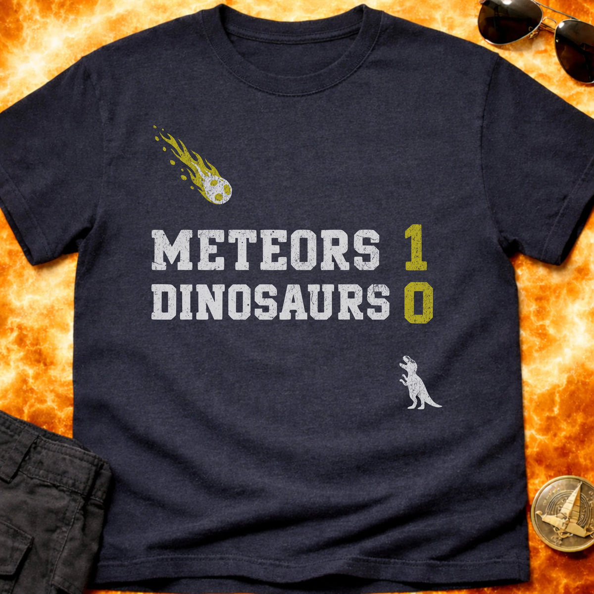 Meteors Dinosaurs T-Shirt product image 6