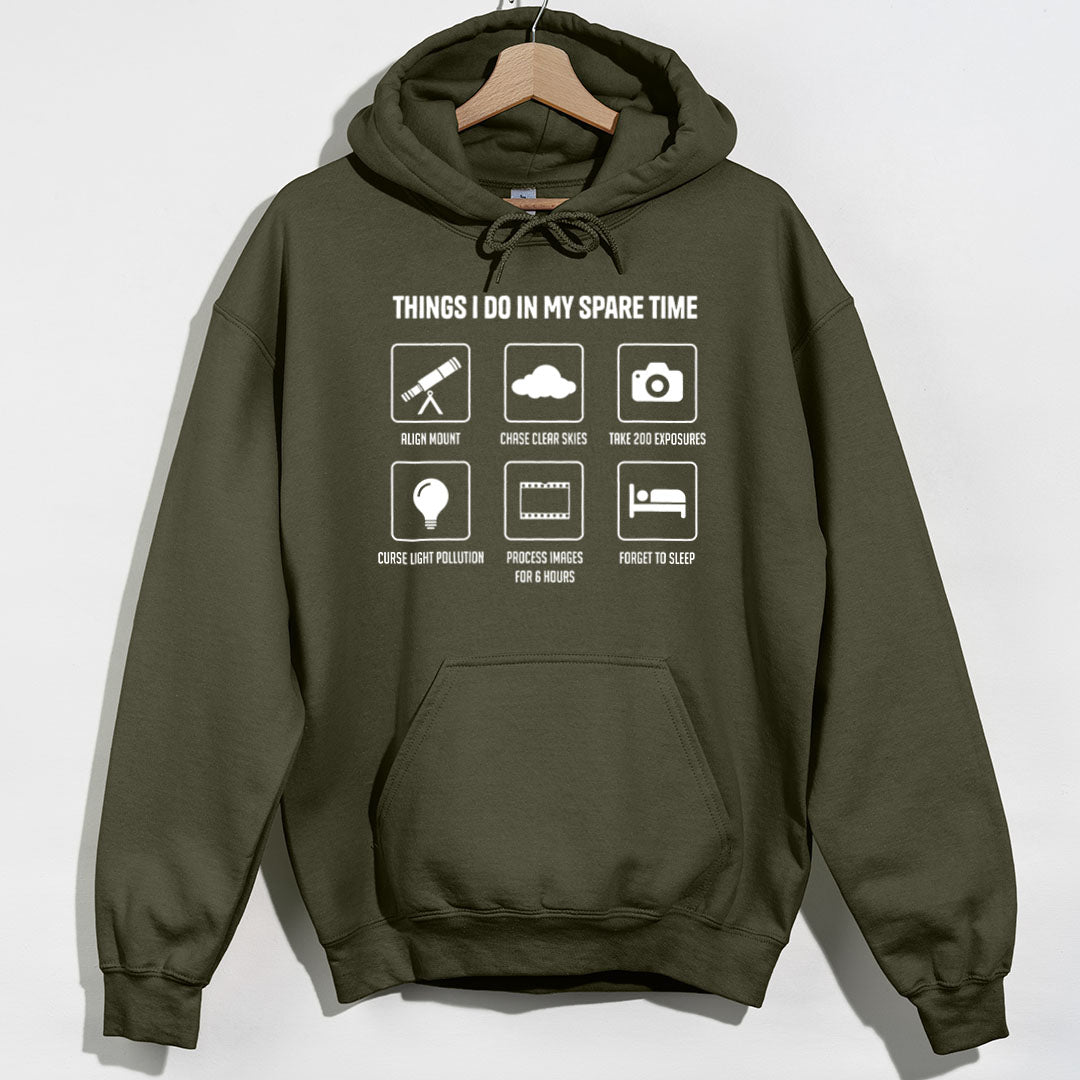 Astrophotography Spare Time Hoodie product image 2