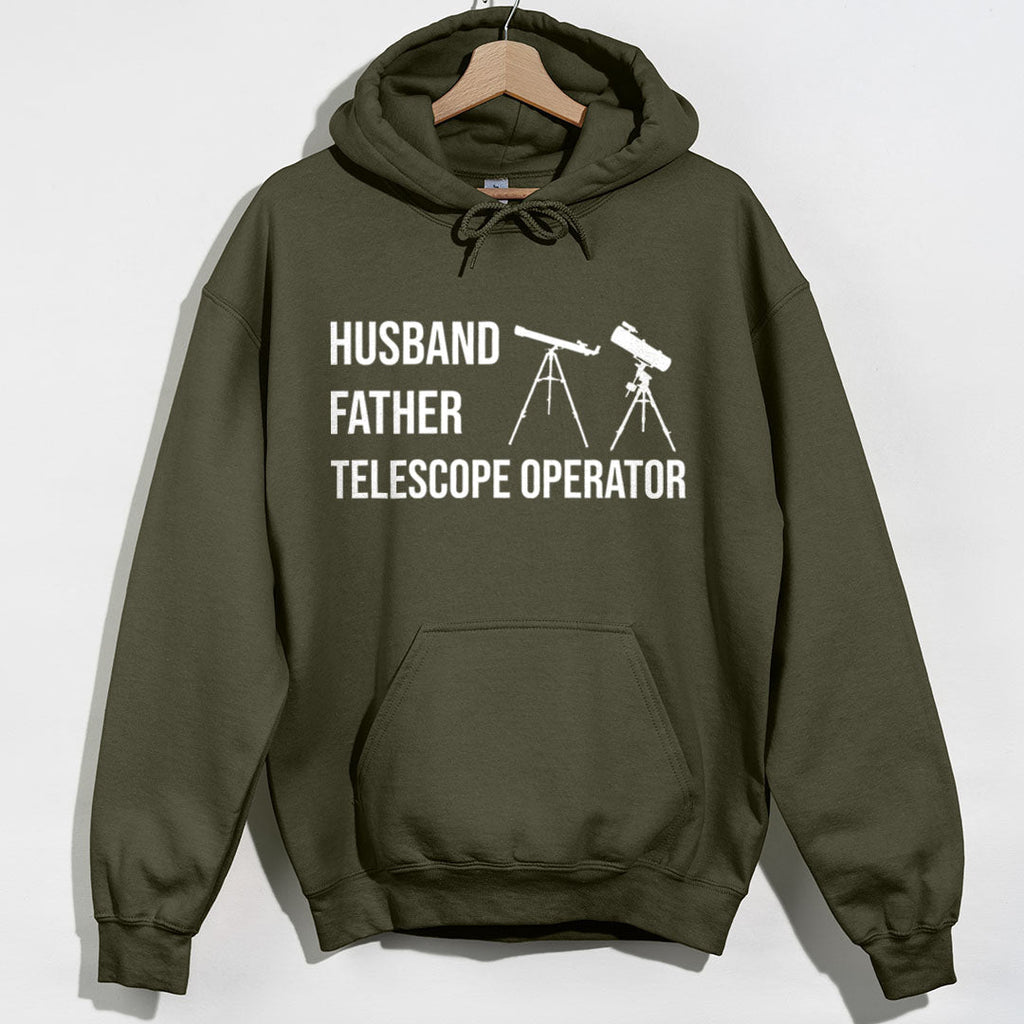 Husband Father Telescope Operator Hoodie product image 5