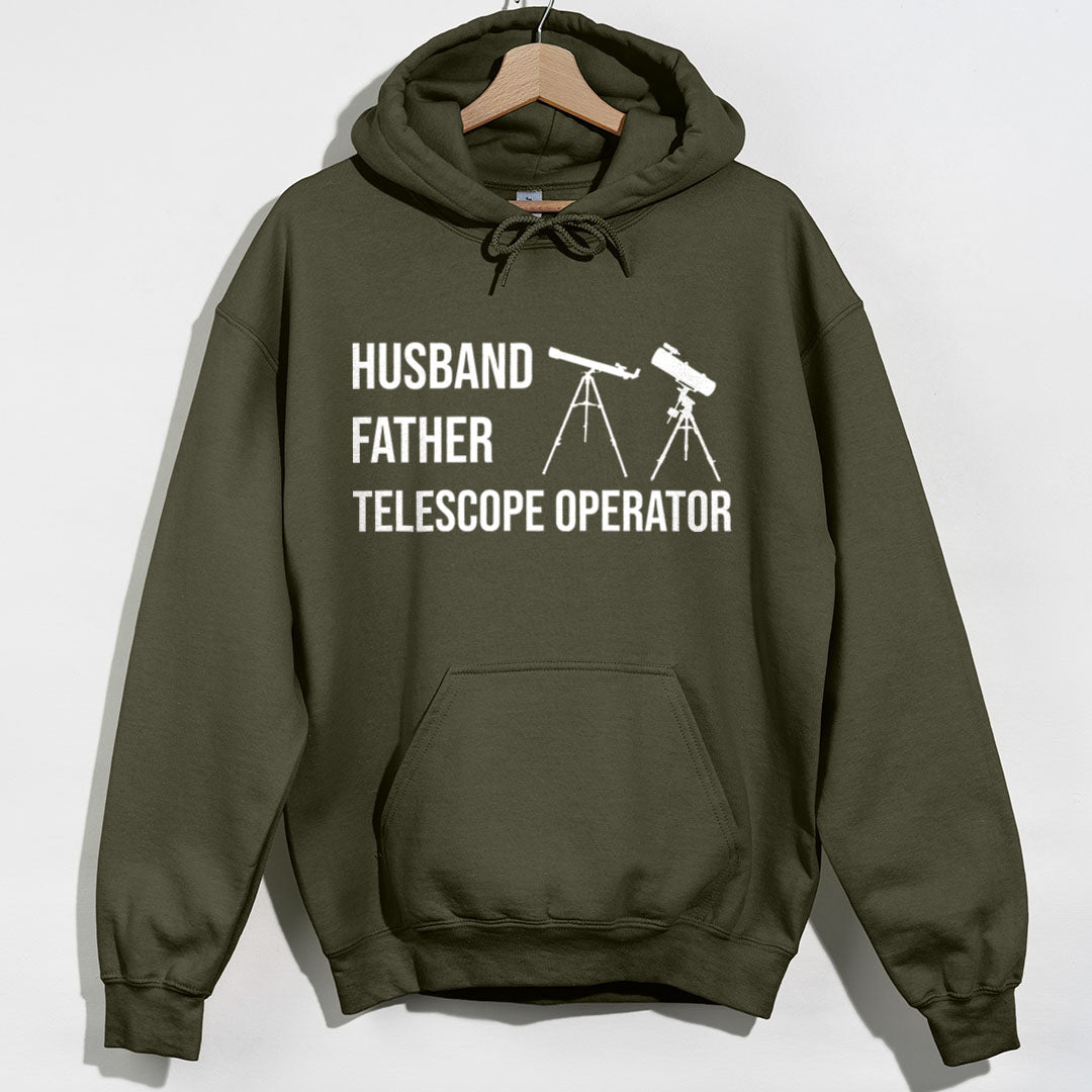 Husband Father Telescope Operator Hoodie product image 5