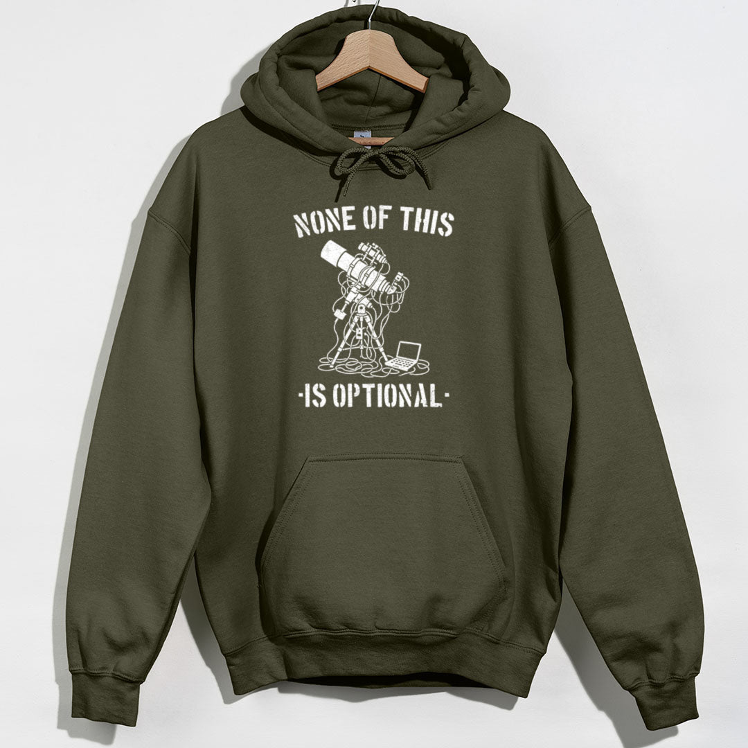None is Optional Hoodie product image 5