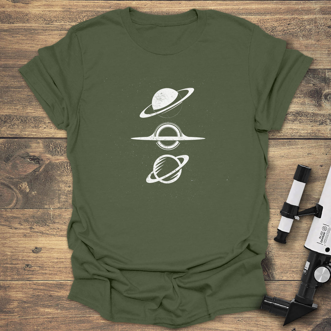 Minimalist Saturn & Black Hole product image 4