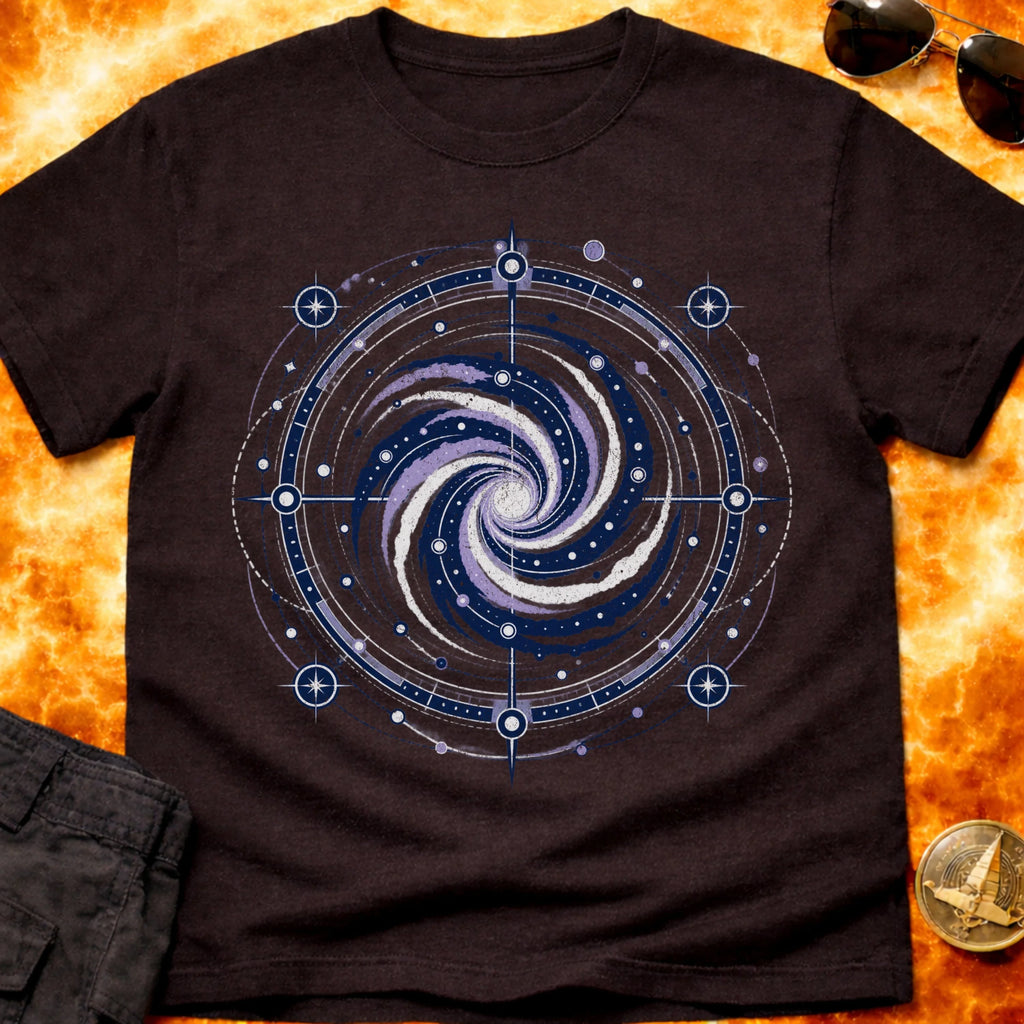 Milky Way Compass T-Shirt product image 3
