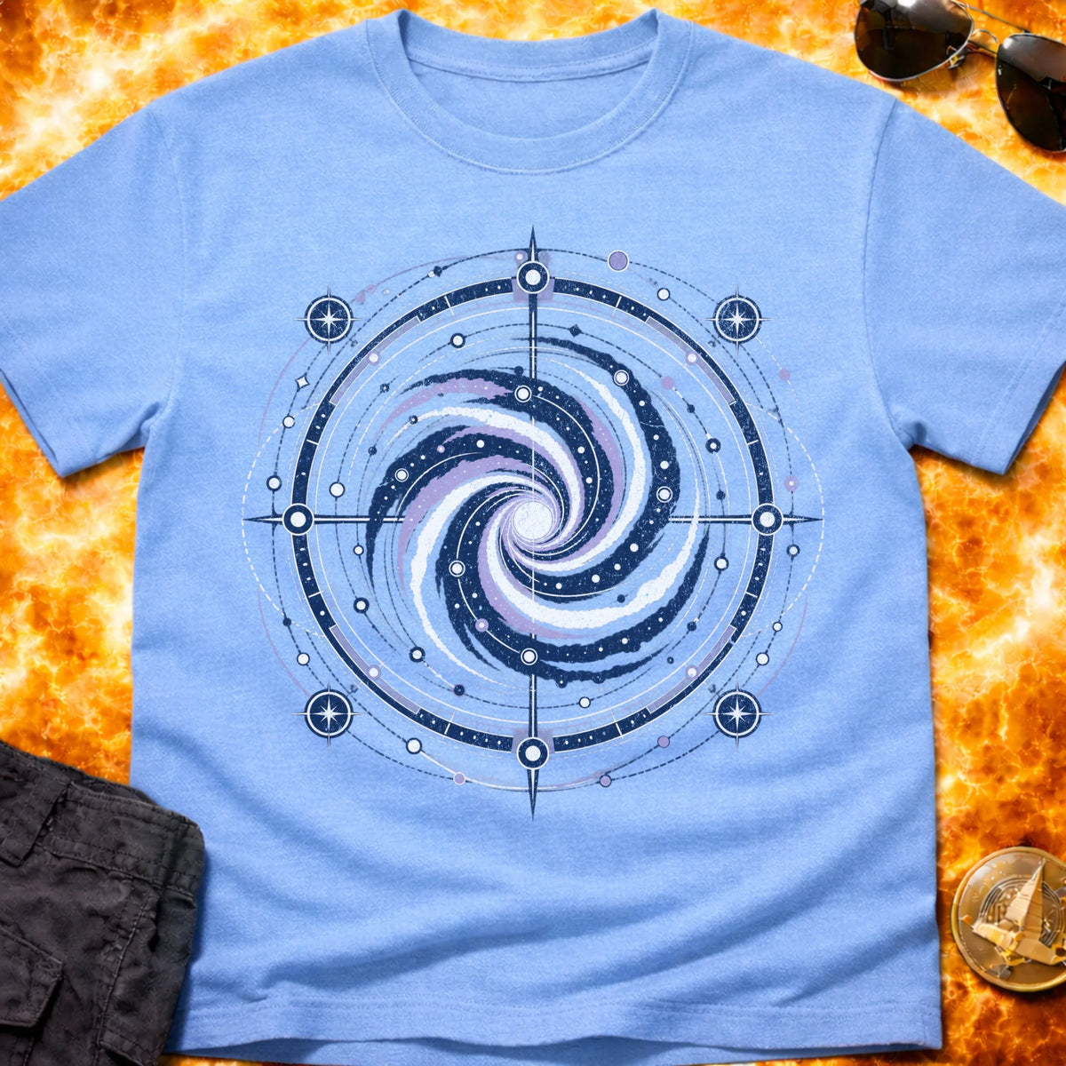 Milky Way Compass T-Shirt product image 5
