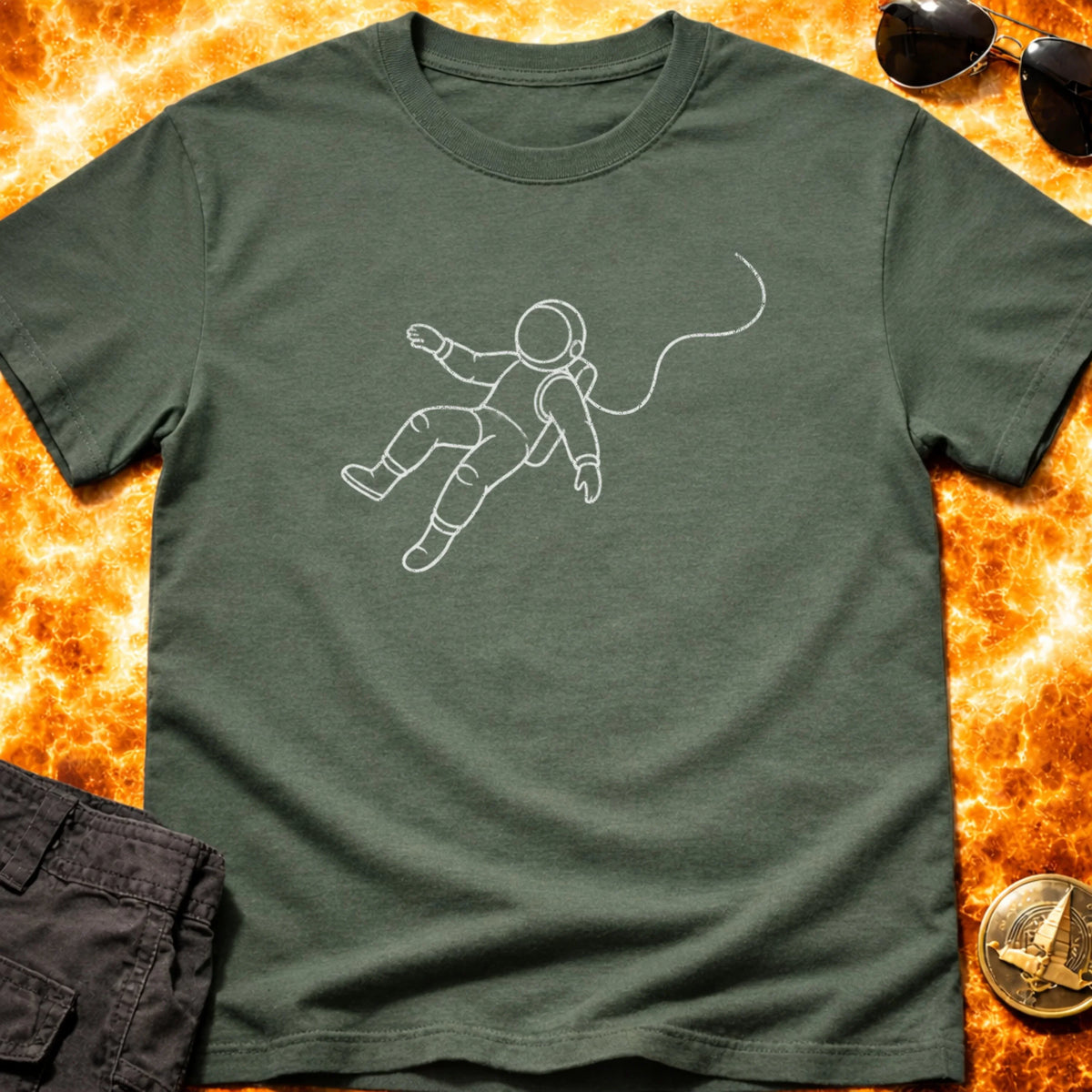 Minimal Astronaut T-Shirt product image 6