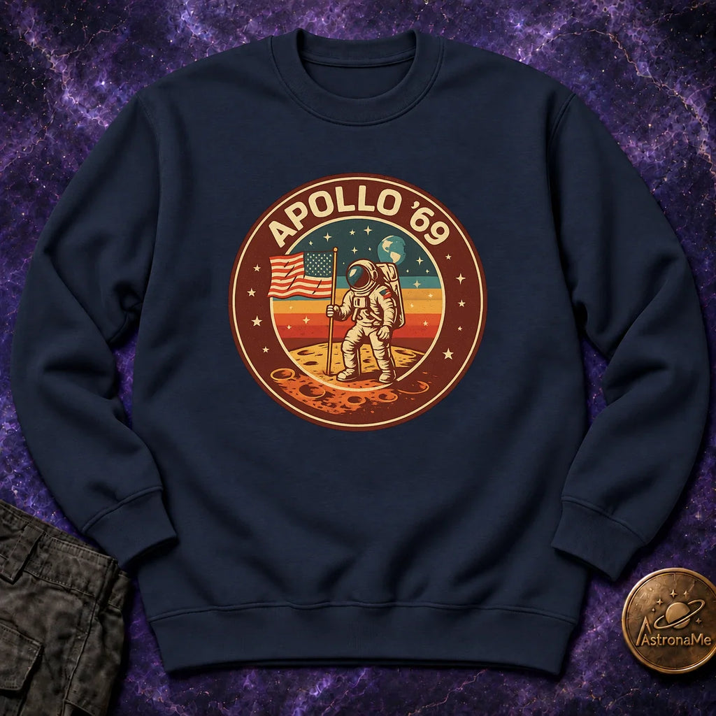 Moon Apollo Patch Crewneck Sweatshirt product image 2