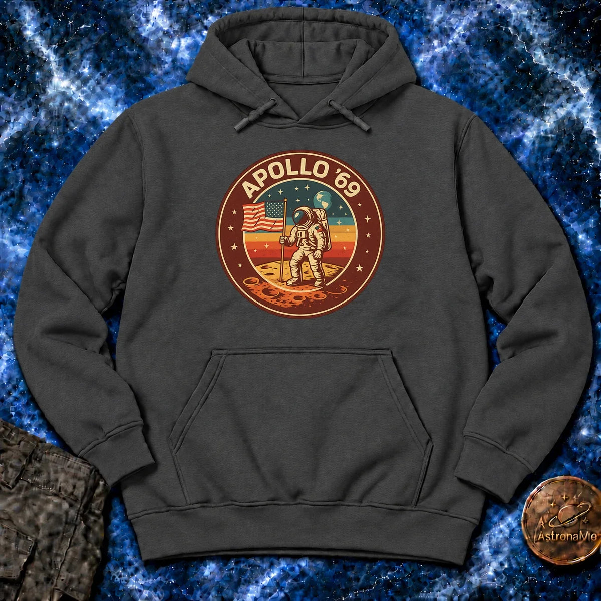 Moon Apollo Patch Hoodie product image 2