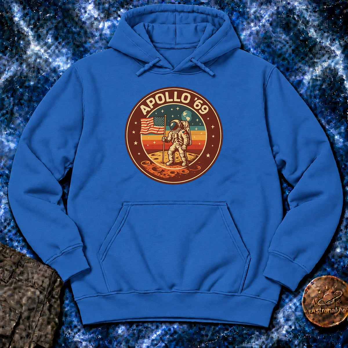 Moon Apollo Patch Hoodie product image 5