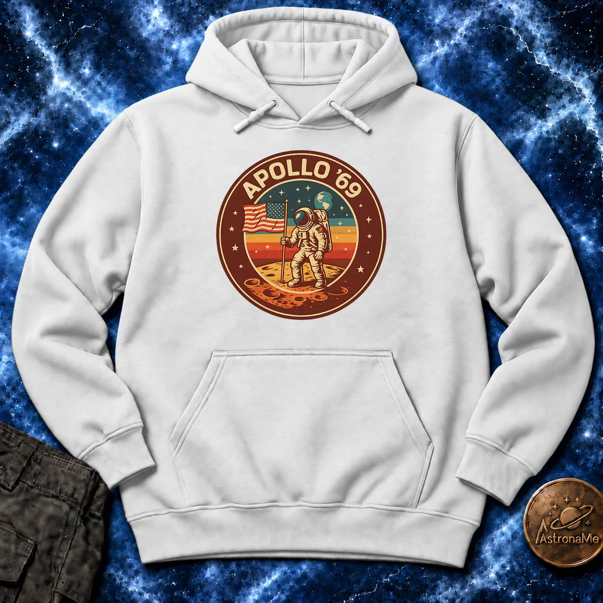 Moon Apollo Patch Hoodie product image 3