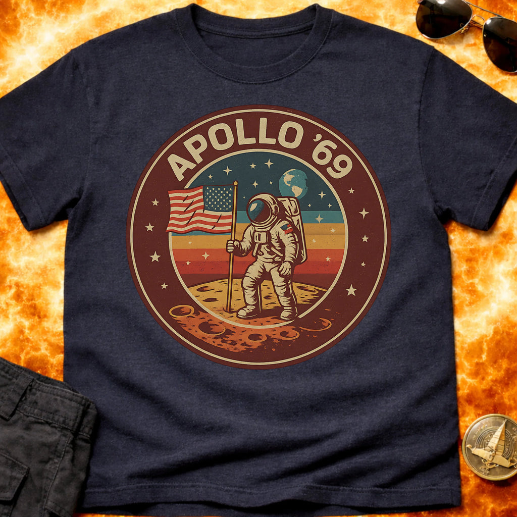 Moon Apollo Patch T-Shirt product image 1