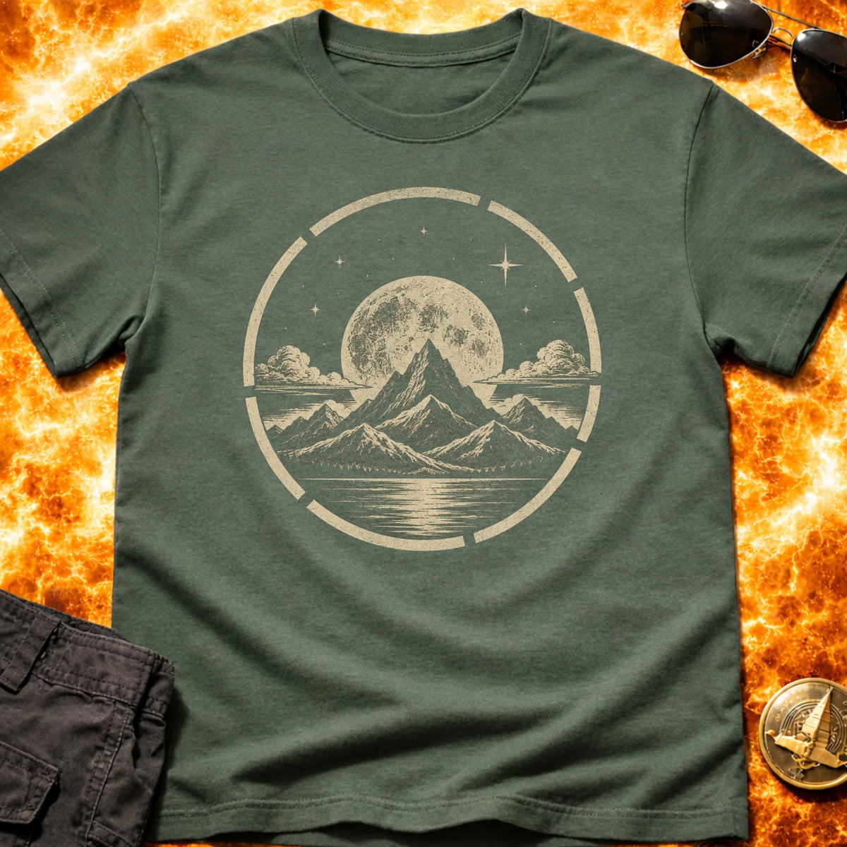 Moon Over The Peaks T-Shirt product image 1
