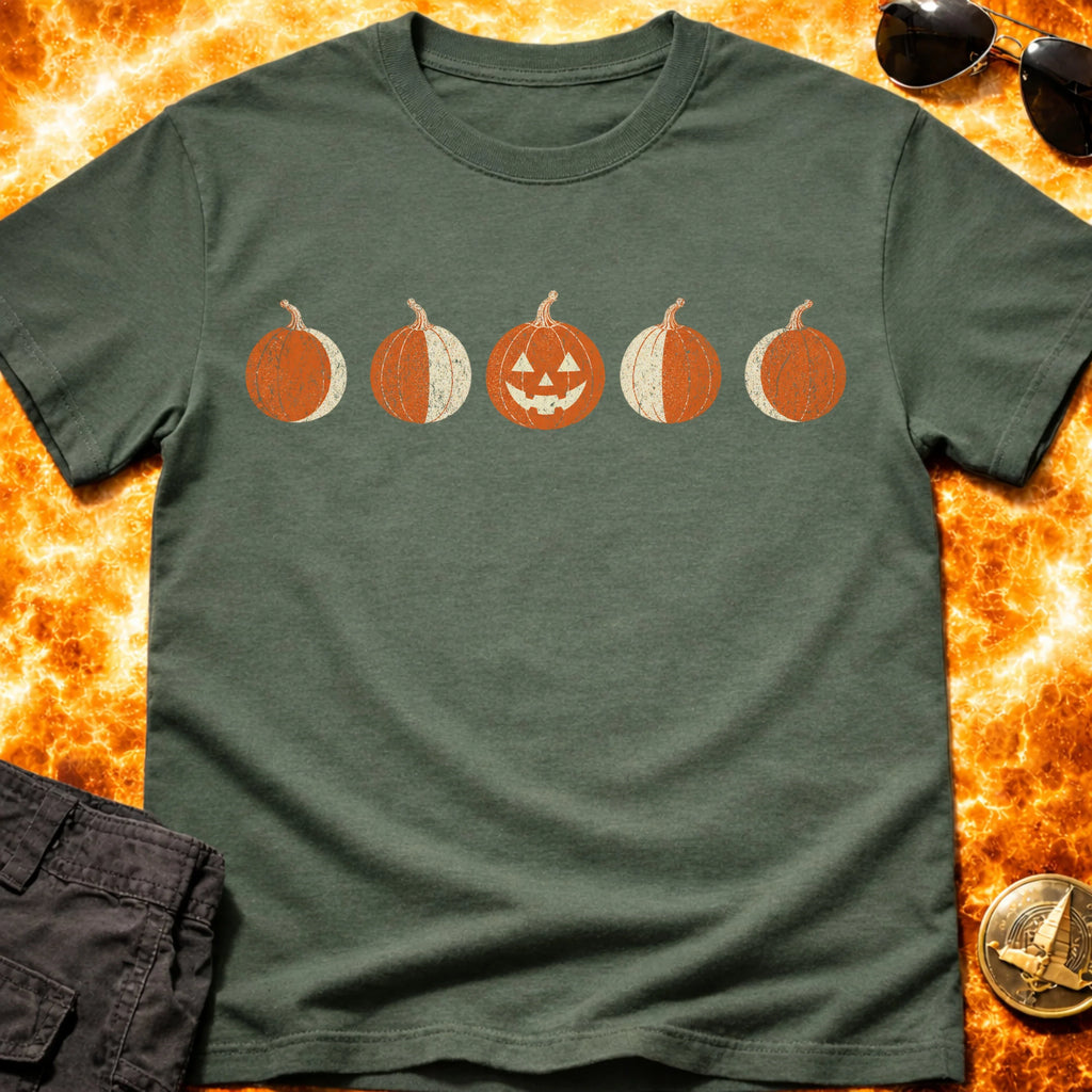 Moon Phase Pumpkins T-Shirt product image 6