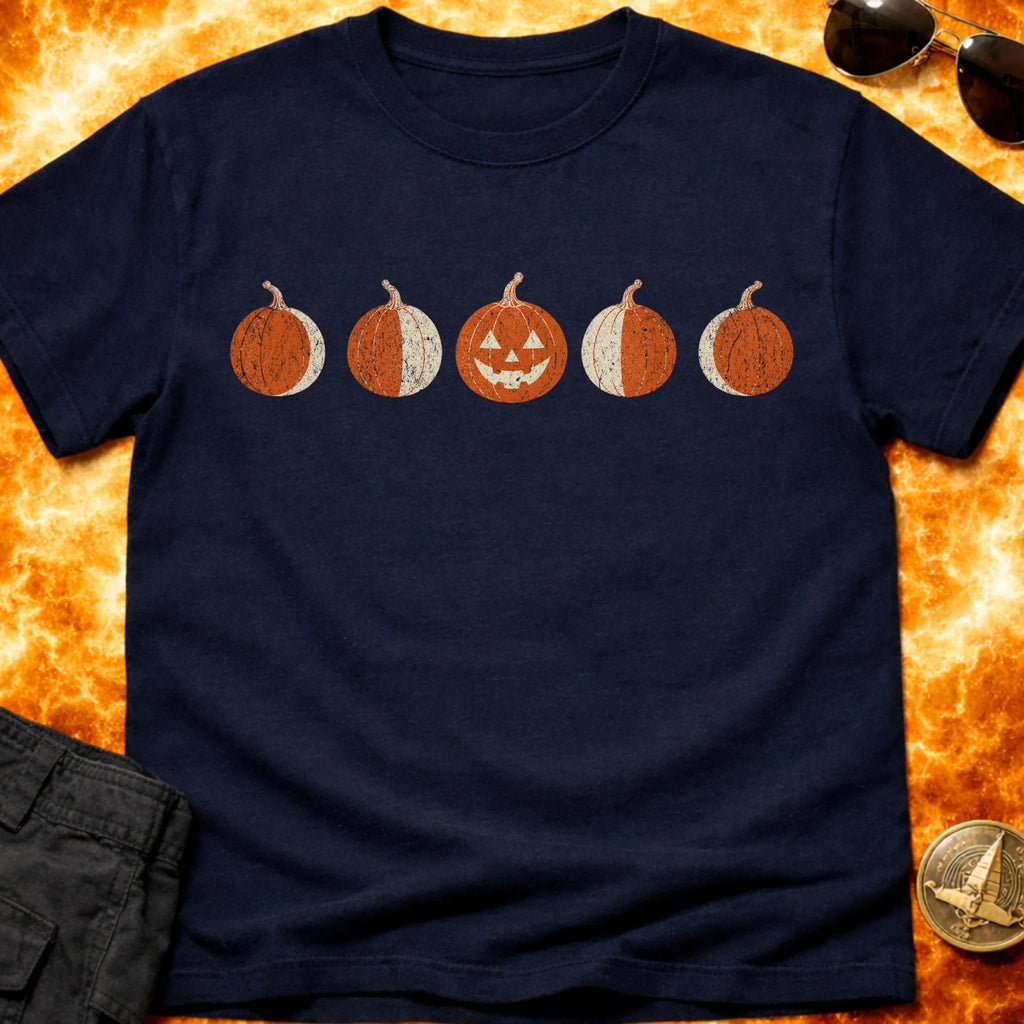 Moon Phase Pumpkins T-Shirt product image 4