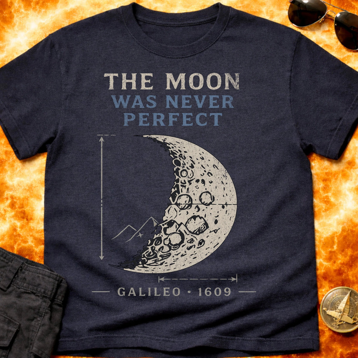 Moon Was Never Perfect T-Shirt product image 2