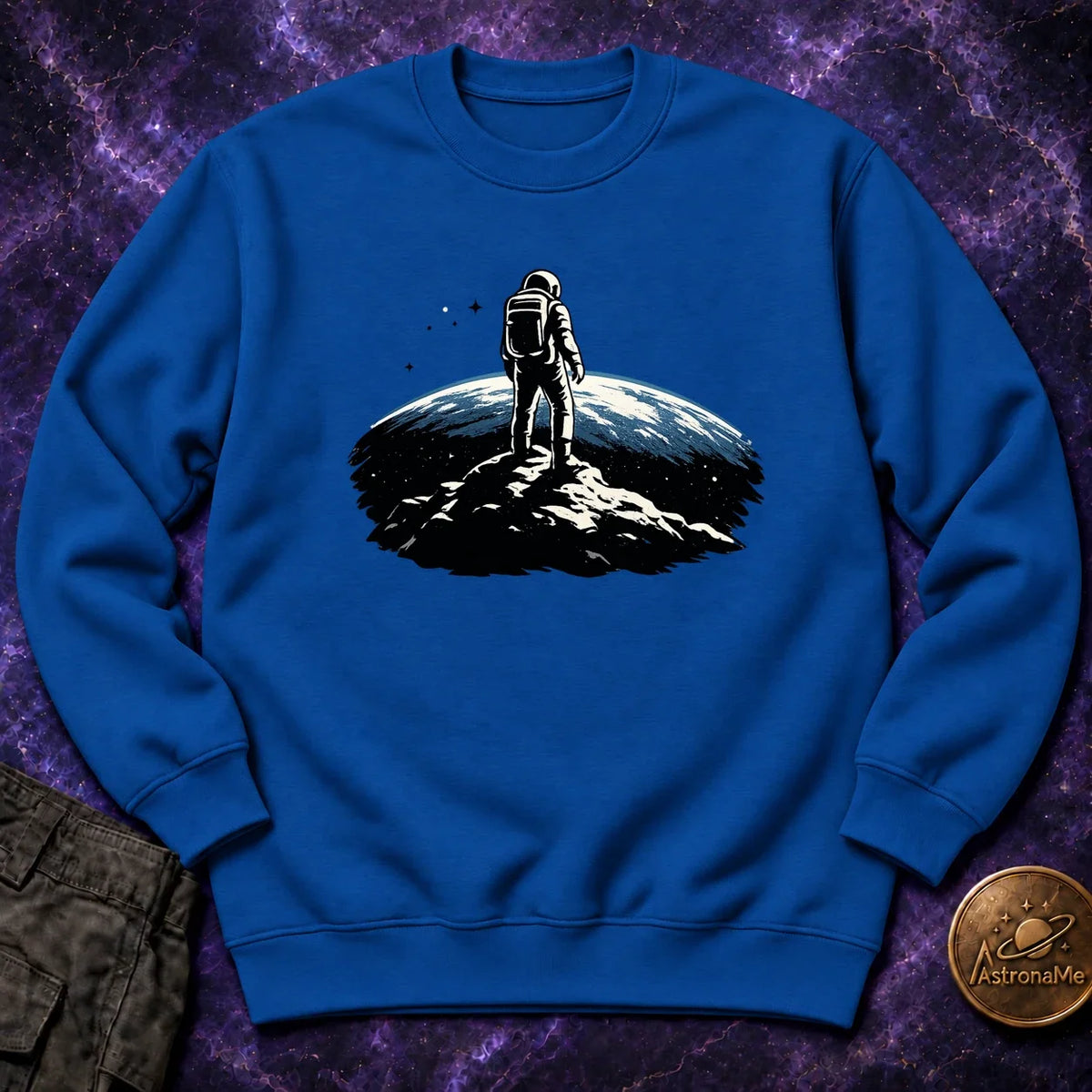Moon With a View Crewneck Sweatshirt product image 5