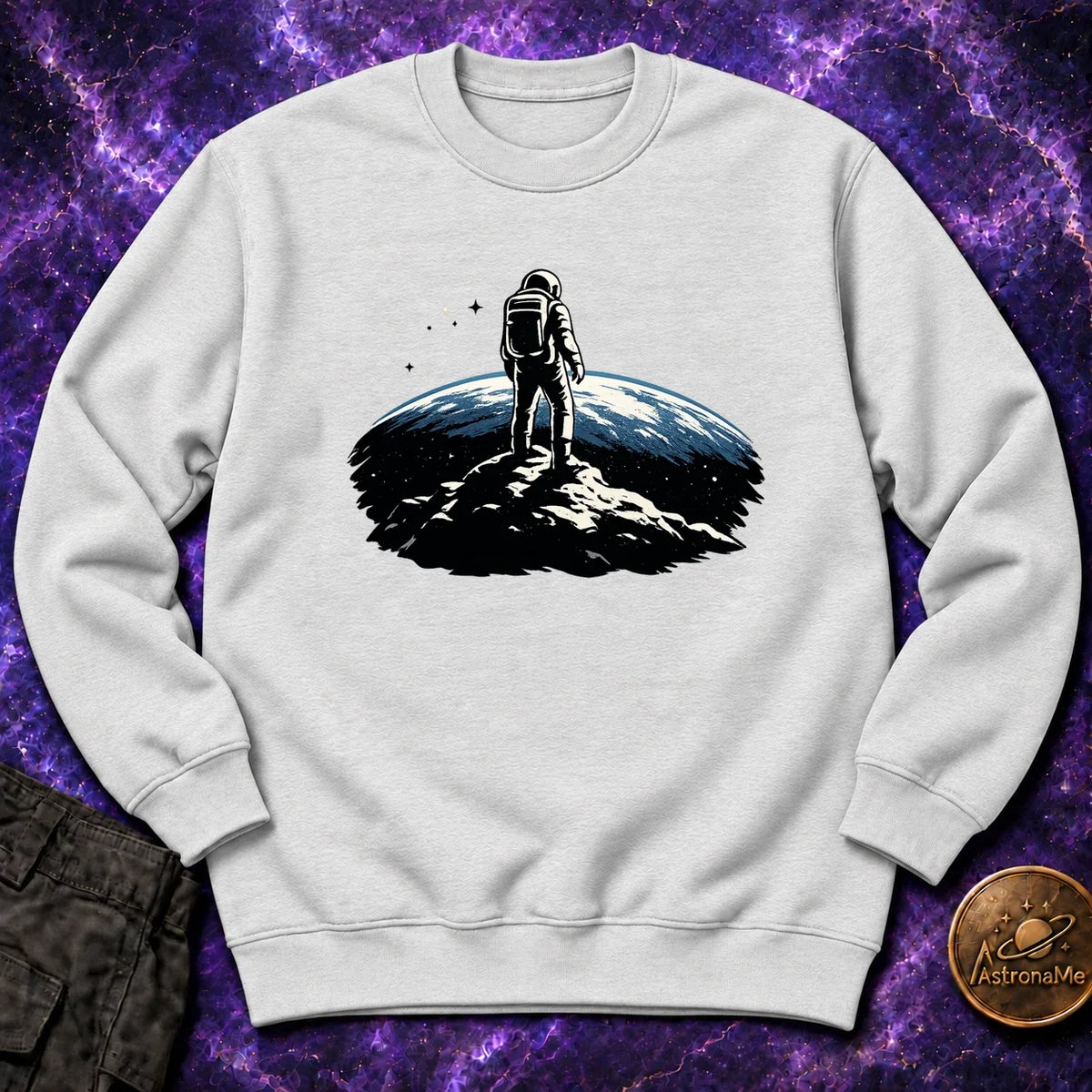 Moon With a View Crewneck Sweatshirt product image 4