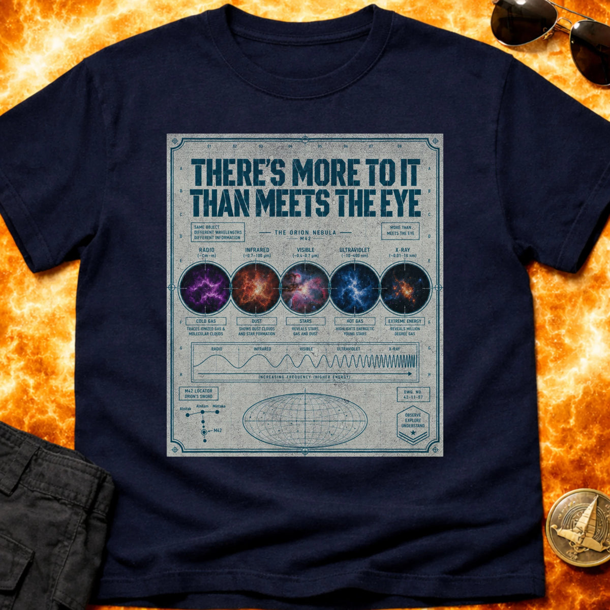 More than Meets The Eye Schematic T-Shirt product image 2