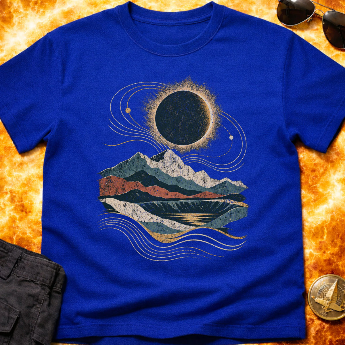 Mountain Eclipse T-Shirt product image 4