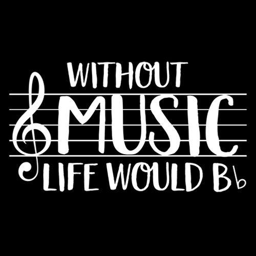 Without Music Life Would B Flat T-Shirt product image 2