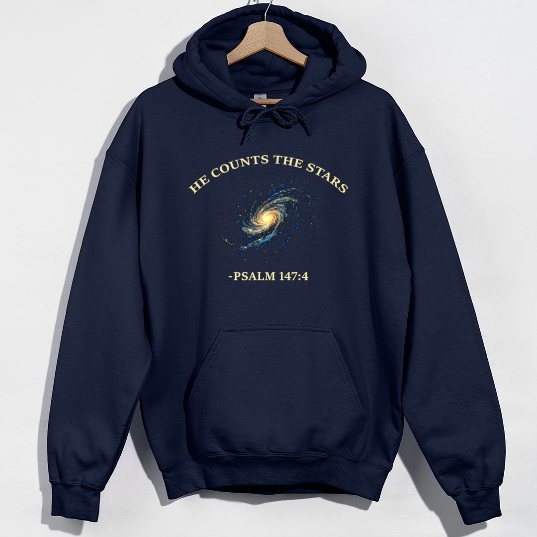 He Counts The Stars Hoodie product image 1