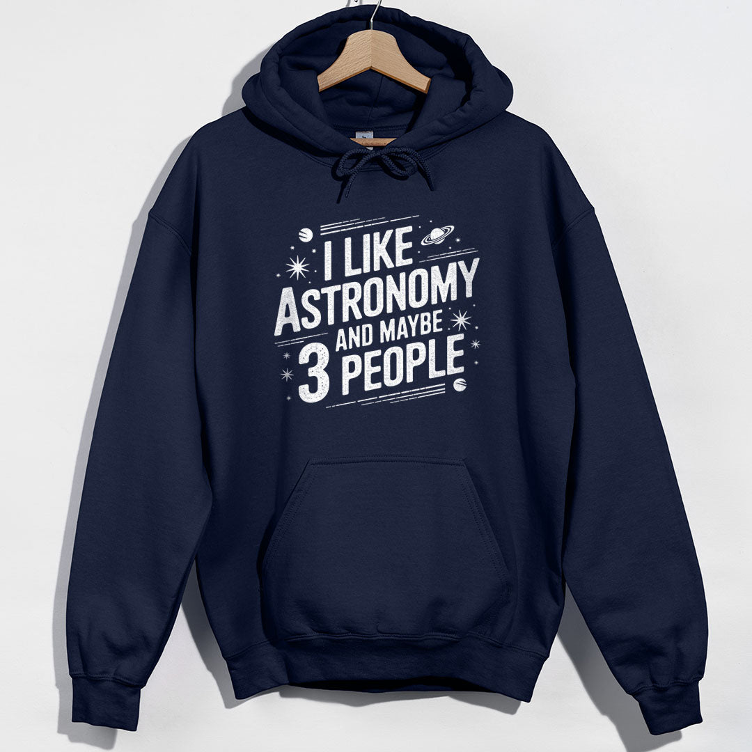 I Like Astronomy Funny Hoodie product image 3