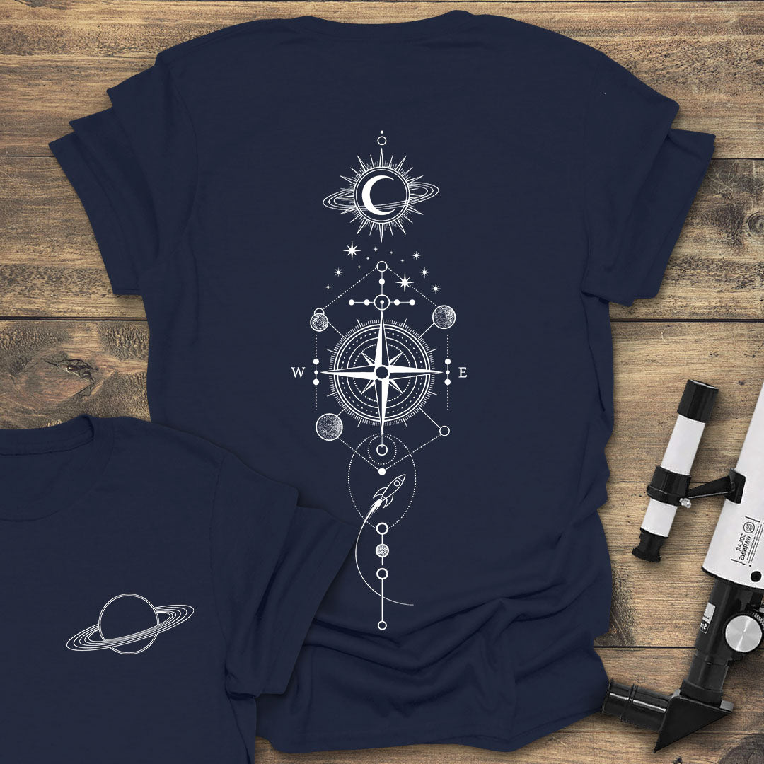 Cosmic Compass Back Print product image 6