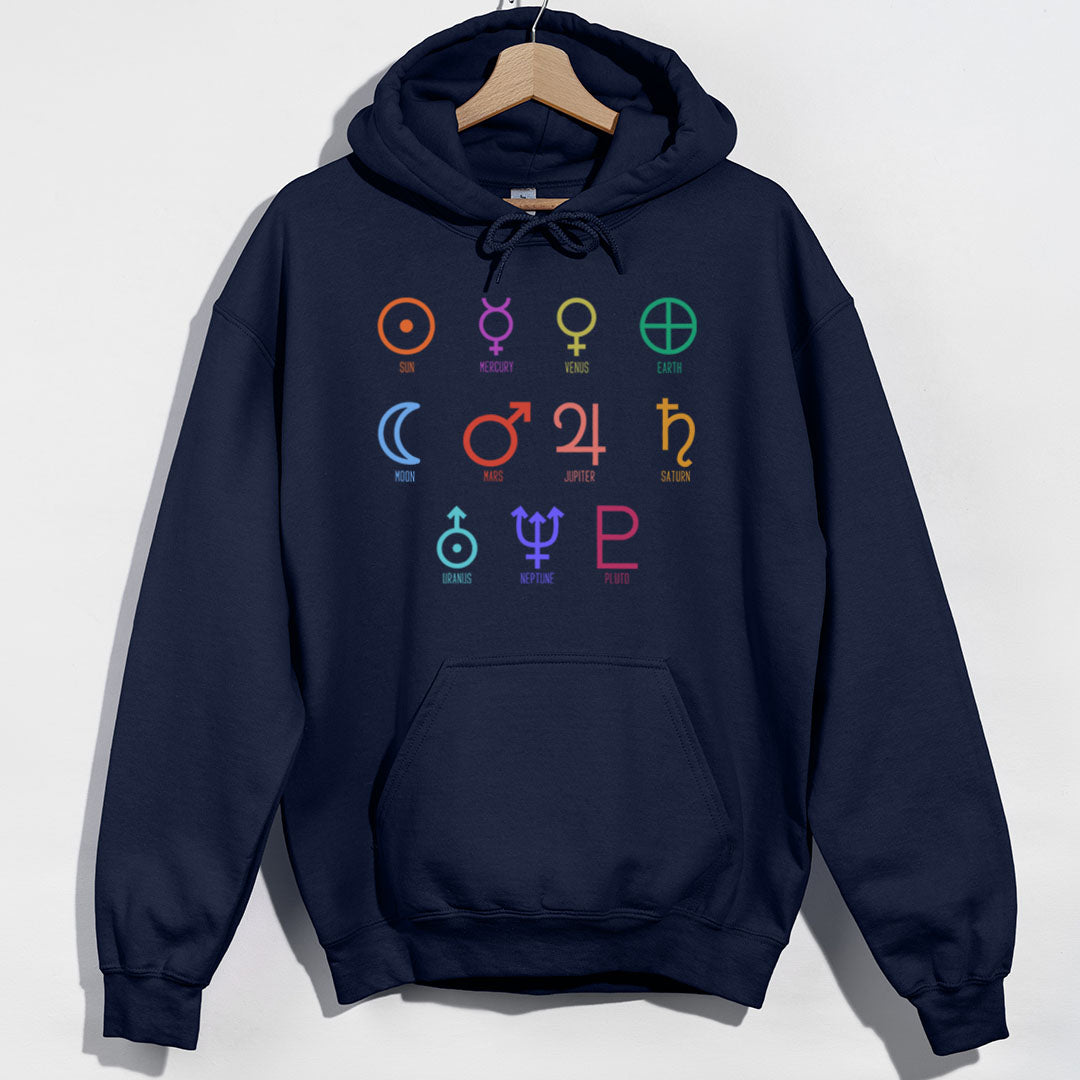 Solar System Symbols Hoodie product image 2