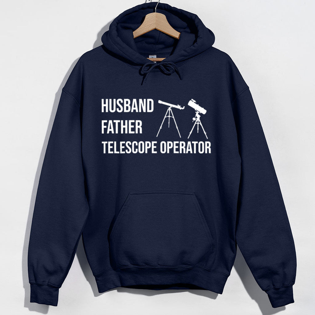 Husband Father Telescope Operator Hoodie product image 3