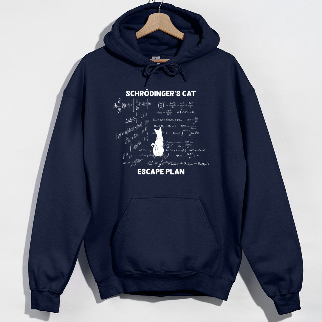 Schrödinger's Cat Escape Plan Hoodie product image 2