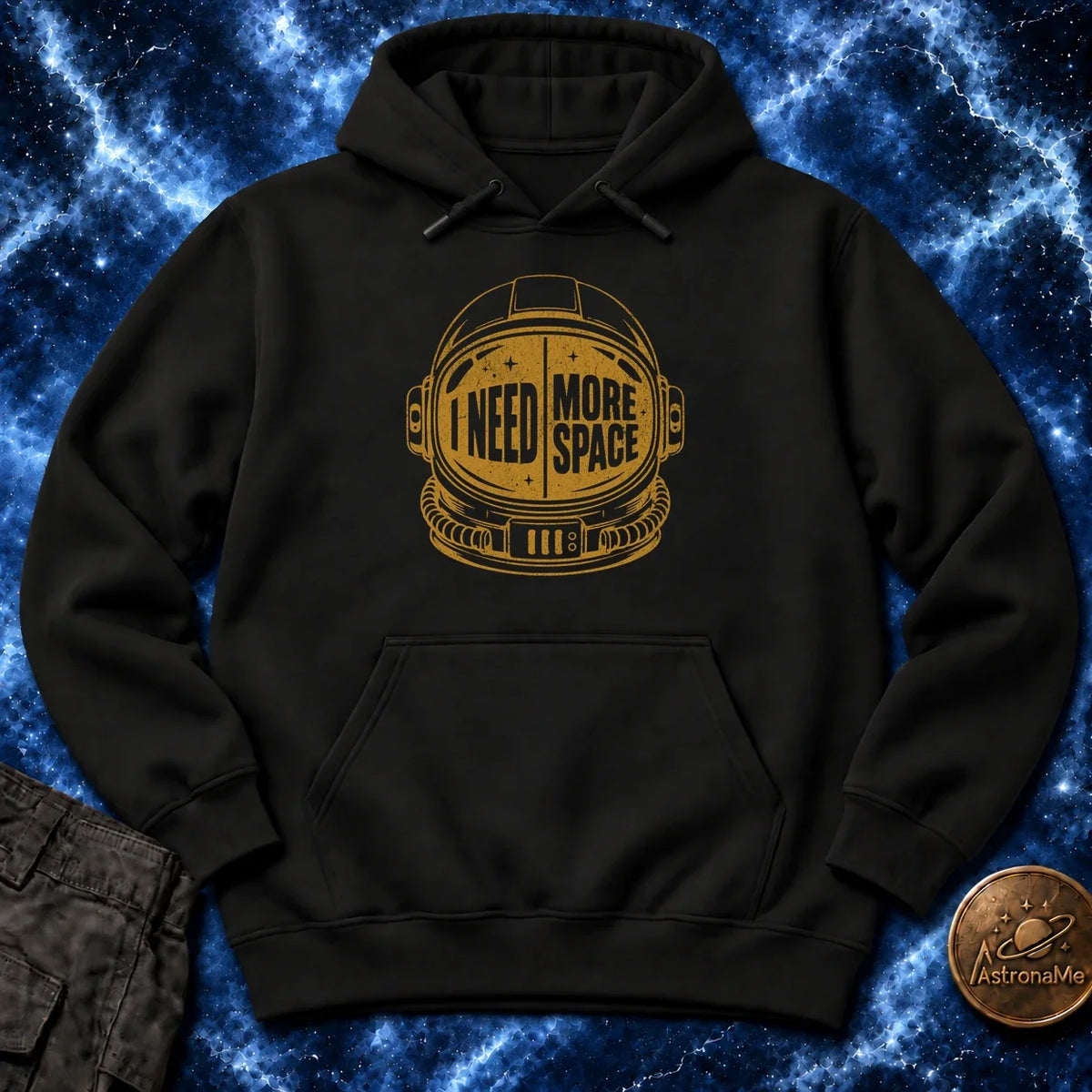 Need More Space Helmet Hoodie product image 5