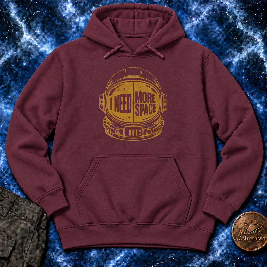 Need More Space Helmet Hoodie product image 3