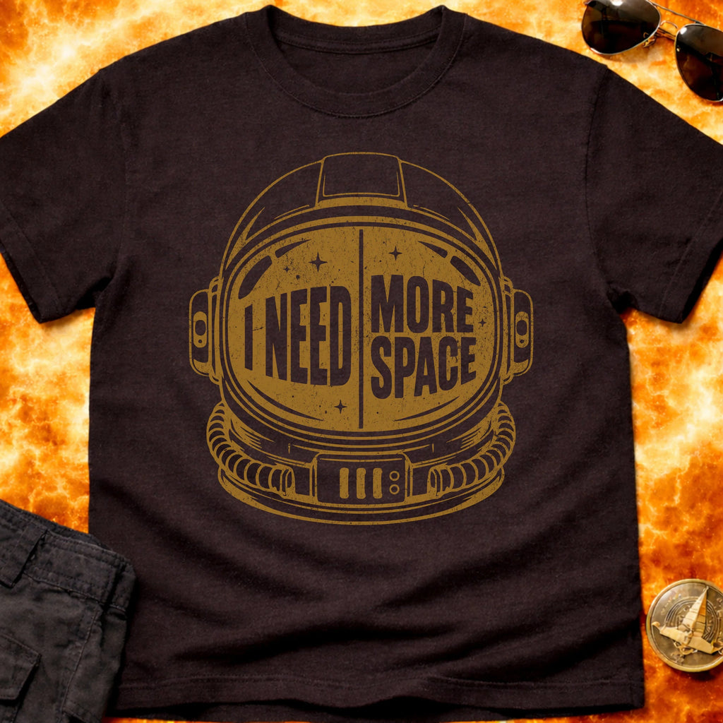 Need More Space Helmet T-Shirt product image 3