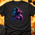 Neon Glitch Astronaut T-Shirt product image 1