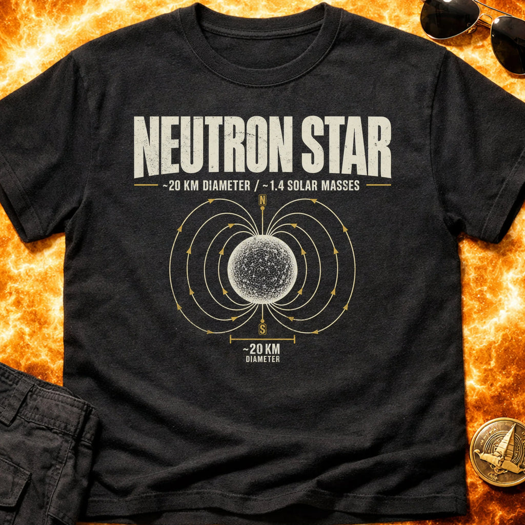Neutron Star Size T-Shirt product image 6