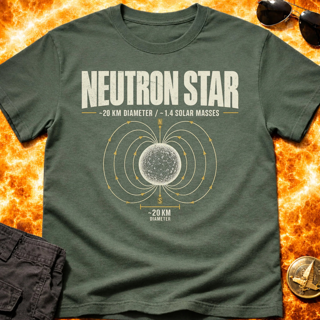 Neutron Star Size T-Shirt product image 3