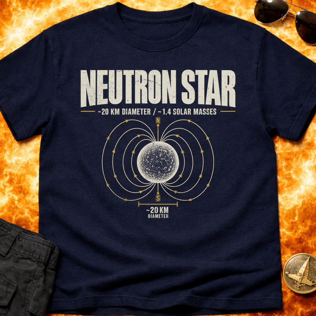 Neutron Star Size T-Shirt product image 5