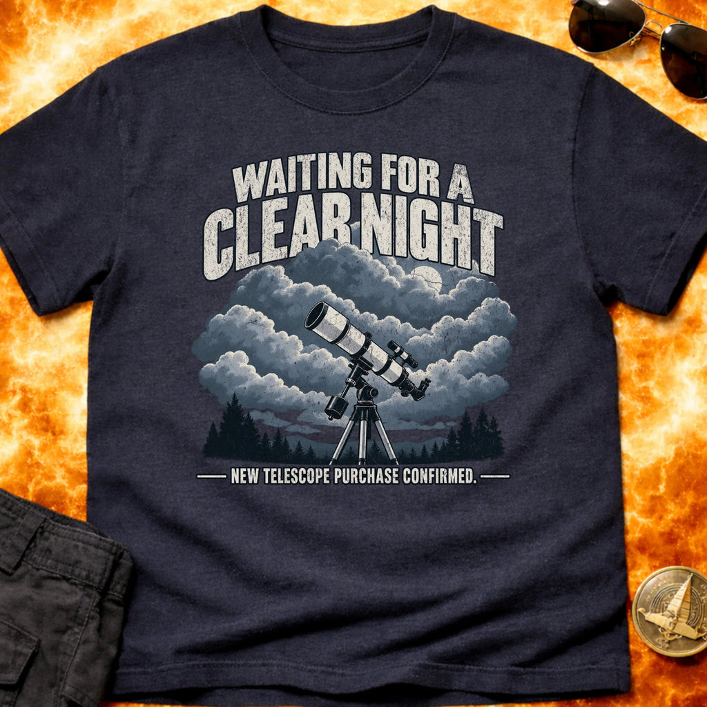 New Telescope Clear Night T-Shirt product image 5