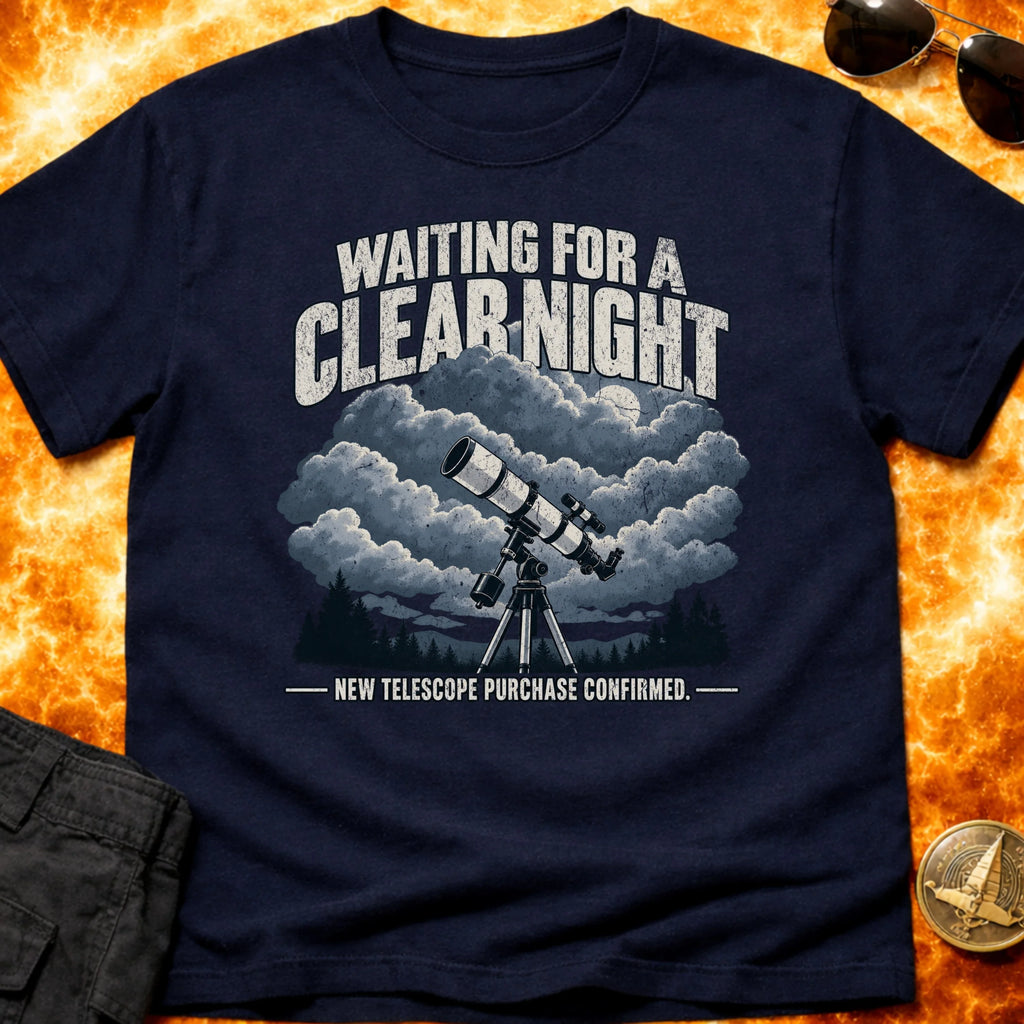 New Telescope Clear Night T-Shirt product image 2