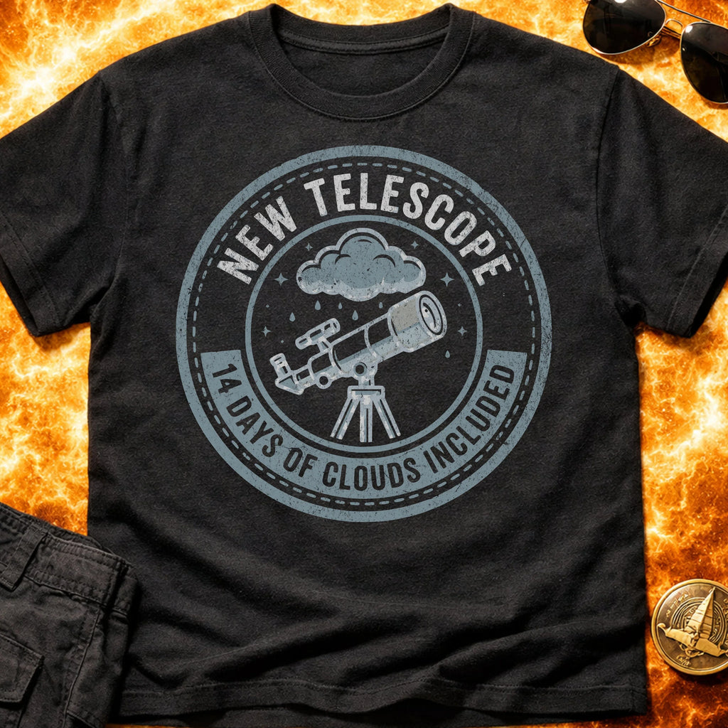 New Telescope Clouds T-Shirt product image 3