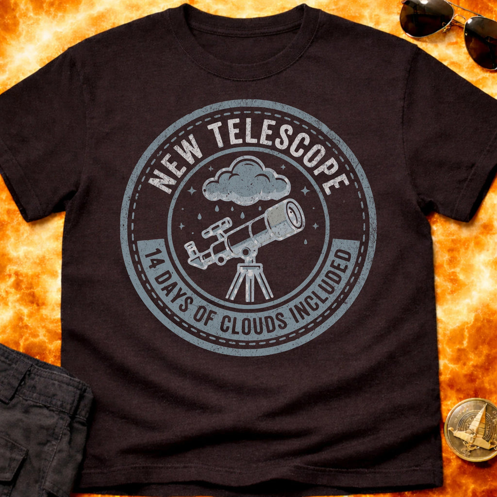 New Telescope Clouds T-Shirt product image 4