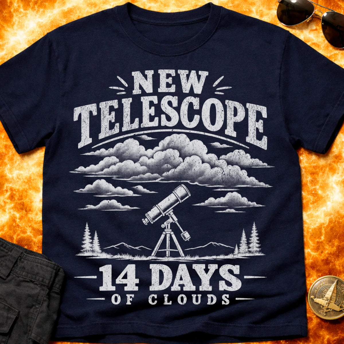 New Telescope T-Shirt product image 2