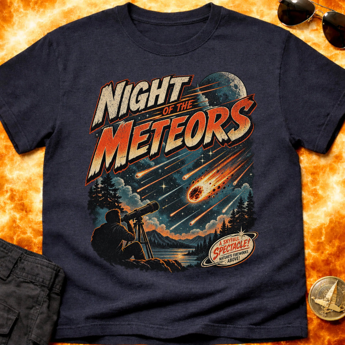 Night Of The Meteors T-Shirt