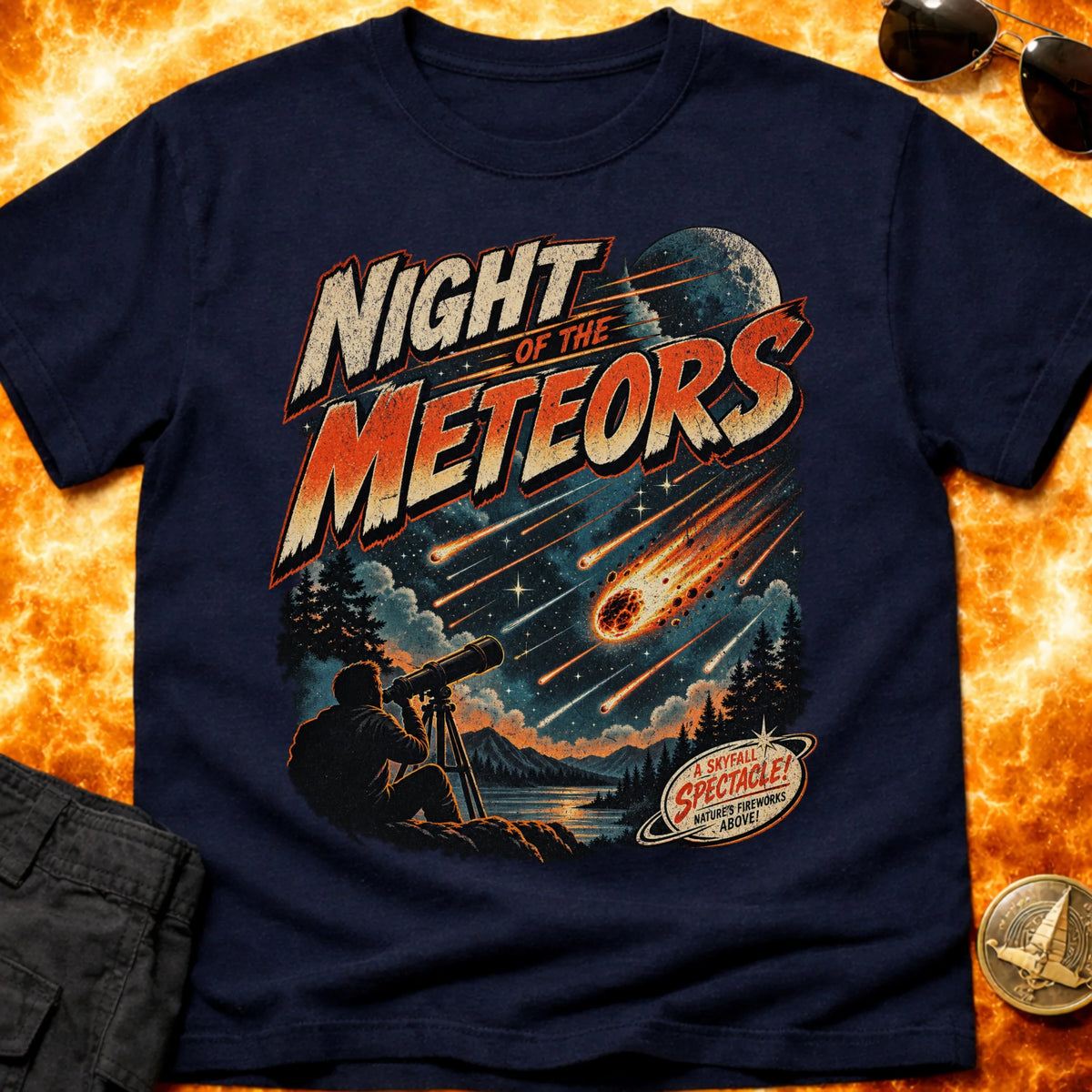 Night Of The Meteors T-Shirt