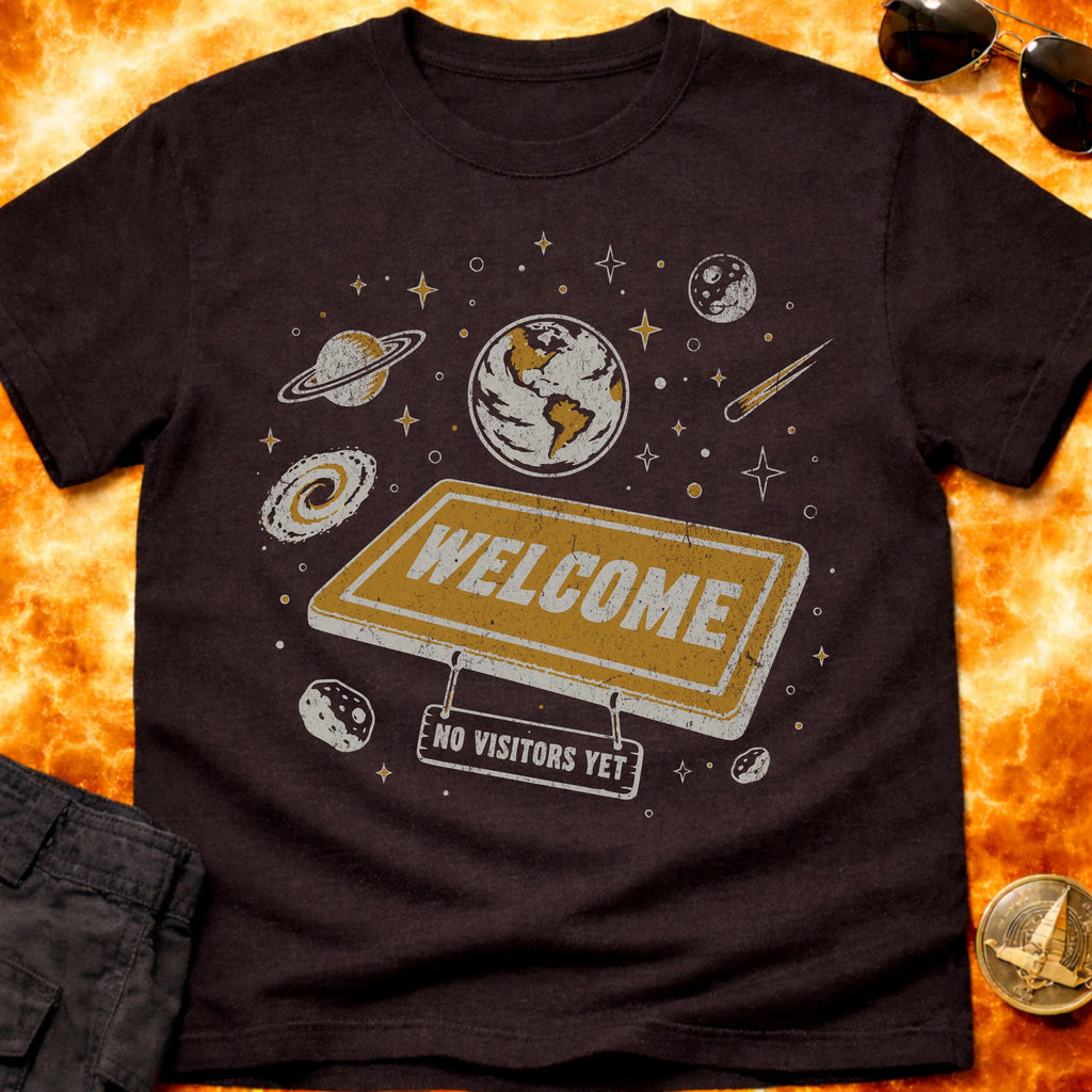No Visitors Yet T-Shirt product image 1