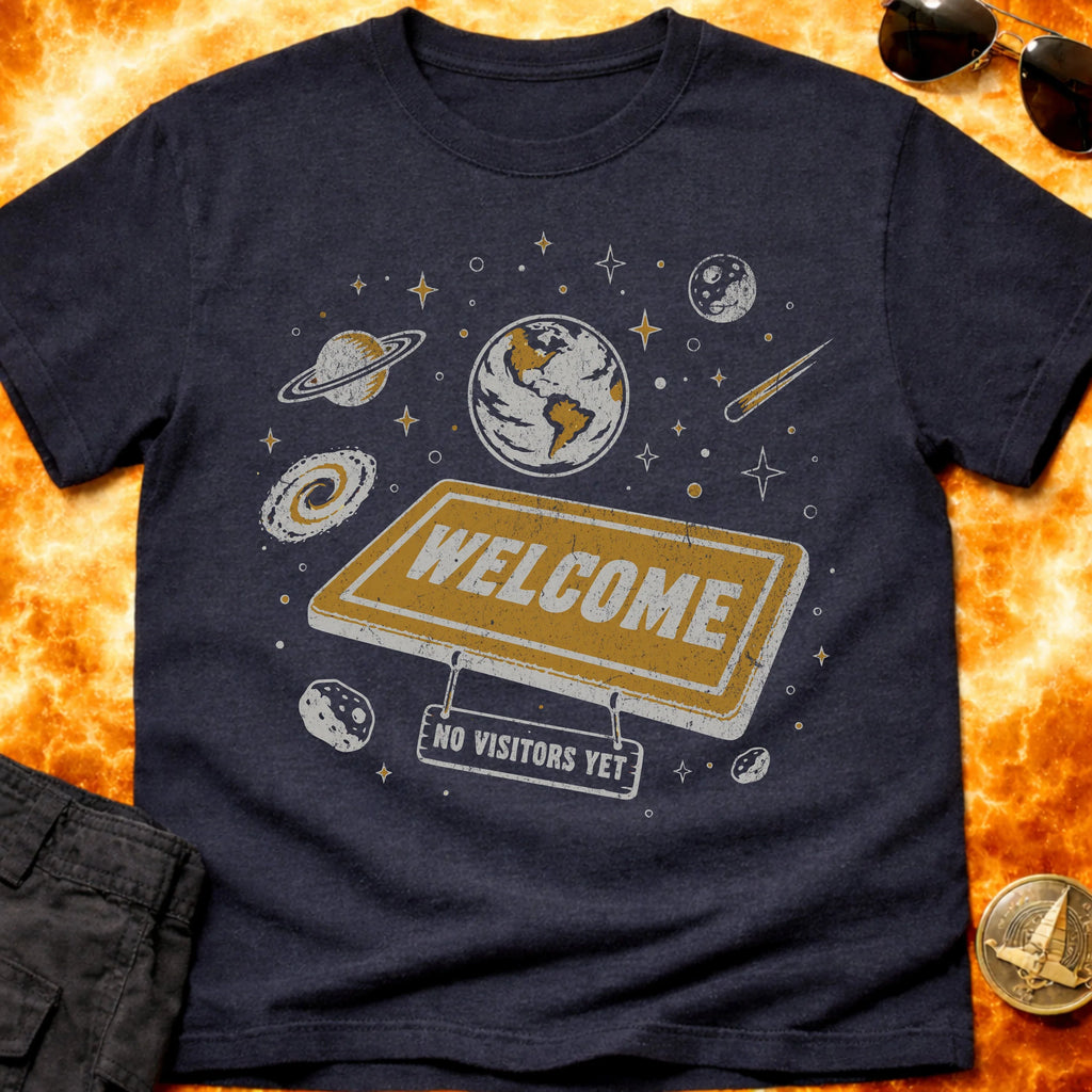 No Visitors Yet T-Shirt product image 2