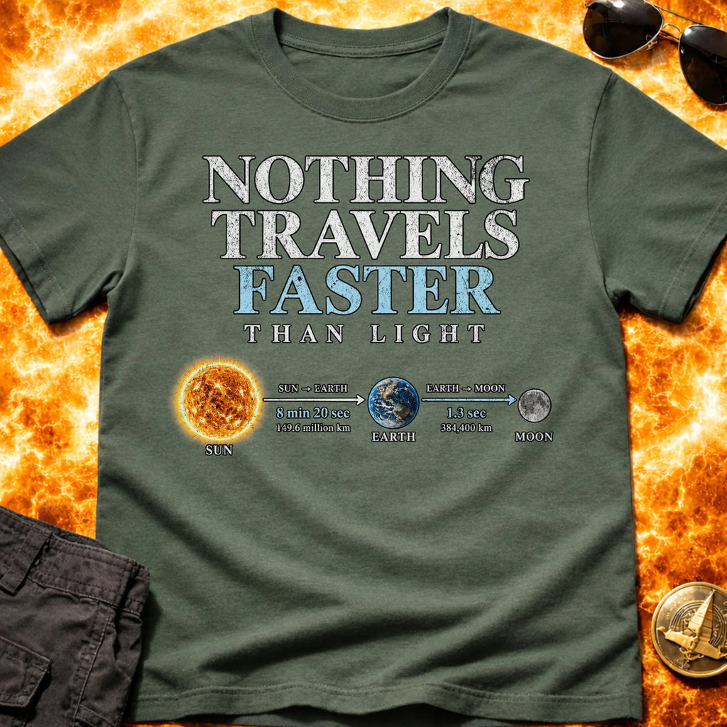 Nothing Travels Faster T-Shirt product image 5