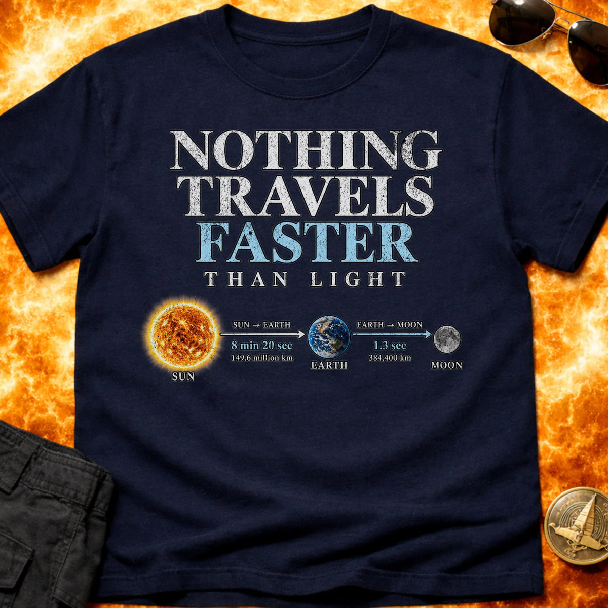 Nothing Travels Faster T-Shirt product image 1
