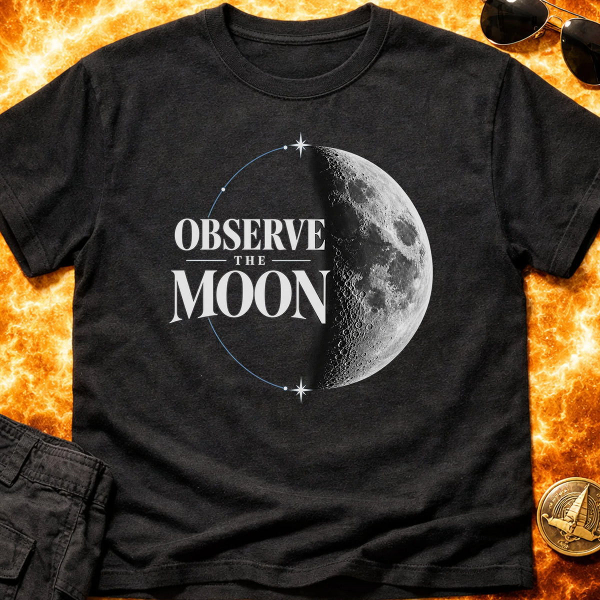 Observe The Half Moon T-Shirt product image 2