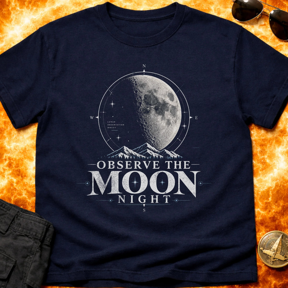 Observe The Moon Night T-Shirt product image 2