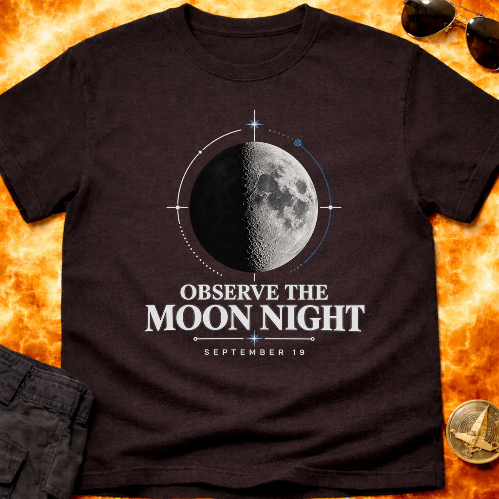 Observe The Moon Sep 19 T-Shirt product image 4